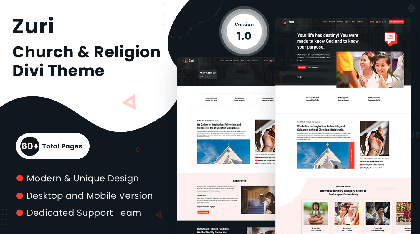 Zuri – Church & Religion Divi Child Theme